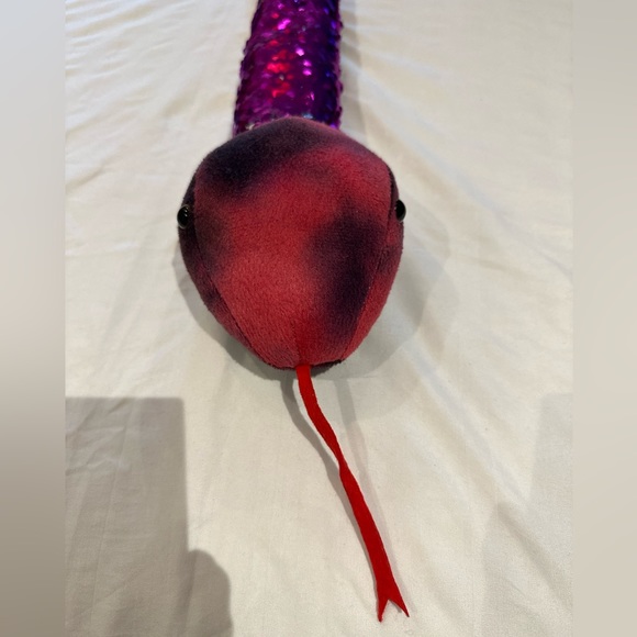 Sequined snake stuffed animal 70” - Picture 6 of 8